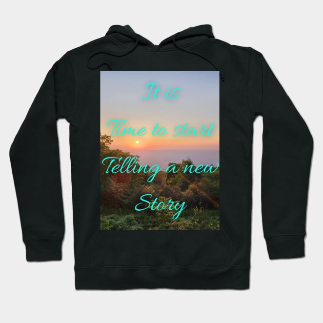 Time for a new story Hoodie by TheSunGod designs 